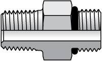 Parker Hannifin 3/4" Tube OD x 1-5/16-12 UN/UNF Steel Compression Tube Straight Thread Connector O-Ring Face Seal/SAE-ORB Ends, 6,000 Max psi, 1-1/2" Hex 12-16 F5OLO-S - 93461986