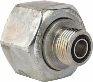 Parker Hannifin 1 x 1/2" Tube OD UN/UNF Steel Compression Tube Tube End Reducer O-ring Face Seal Ends, 6,000 Max psi 16-8 TRLON-S - 93462984