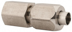 Made in USA 1/2" Tube OD x 3/4-14 NPTF 37° 316 Stainless Steel Flared Tube Female Connector Flare x FIP Ends TX-8-12-FC - 33662016