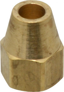 Parker Hannifin 1/4" Tube OD x 7/16-20 UNF 45° Brass Flared Tube Short Nut Flare Ends 41FS-4 - 62249909