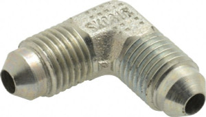 Parker Hannifin 1/4" Tube OD 37° Steel Flared Tube Union Elbow Flare x Flare Ends 4 ETX-S - 79106803