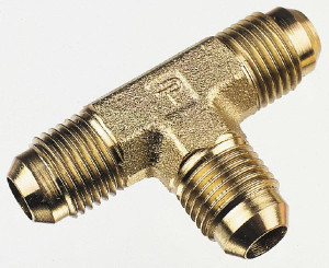 Parker Hannifin 5/16" Tube OD 37° Steel Flared Tube Union Tee Flare x Flare x Flare Ends 5 JTX-S - 79107082