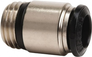 Value Collection 6mm Outside Diam, 1/8 Universal, Nickel Plated Brass Push-to-Connect Tube Male Connector with Internal Hex 250 Max psi, Tube to Universal Thread Connection, Buna O-Ring 2557006865PRO - 61760922