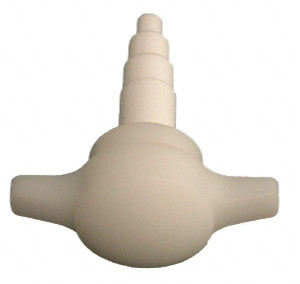 Parker Hannifin 1/4" Tube OD, PFA PTFE Plastic Compression Tube Parflare Tube Flare Mandrel MFT-04 - 79255949