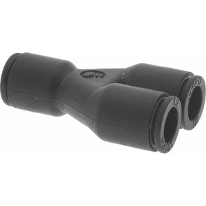 Legris 1/4" Outside Diam, Nylon Push-to-Connect Tube Union Y 290 Max psi 3140 56 00 - 06475644