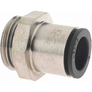 Legris 12mm Outside Diam, 1/2 BSPP, Nickel Plated Brass Push-to-Connect Tube Male Connector 290 Max psi 3101 12 21 - 48680847