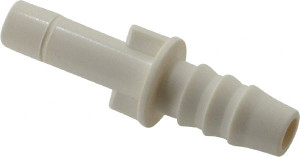 Parker Hannifin 1/4 Stem OD x 1/4 Hose Barb Bio-Sourced Nylon 11 Push-to-Connect Tube to Barb Connector Tube Fitting 230 Max psi, 1/4" Stem Diam, White, FDA, NSF-51 & NSF-61 6322 56 56WP2 - 72338338