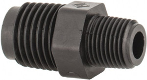 NewAge Industries 1/4 NPT Polyethylene Threaded Tube Reducer Nipple 1/8" ID x 1/4" OD 5012203 - 79871968