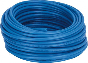 Coilhose Pneumatics 1/4" ID x 3/8" OD, 100 ft. Long, Polyethylene Tube Blue, 192 Max psi, -60 to 200°F PE064-100BD - 09774795