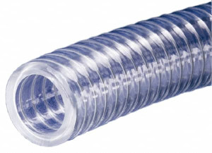 Kuriyama of America 3/8" ID x 5/8" OD, 100 ft. Long, PVC Tube Clear, 150 Max psi K7130-06-100 - 79814711
