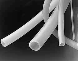 NewAge Industries 3/8" ID x 3/4" OD, 3/16" Wall Thickness, Cut to Length (100 ft. Standard Length) Silicone Tube Natural, 15 Max psi, 50 Shore A Hardness 2802163-100 - 48461032