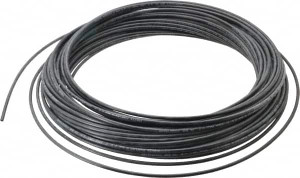 Parker Hannifin 4mm OD, 100 ft. Long, Nylon Tube Black, 300 Max psi, -65 to 200°F NB4X.65 - 60260619