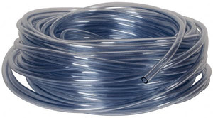 Parker Hannifin 5/16" ID x 1/2" OD, 3/32" Wall Thickness, 100 ft. Long, Vinyl Tube Clear, 60 Max psi, -40 to 150°F PV85-1 - 65098584