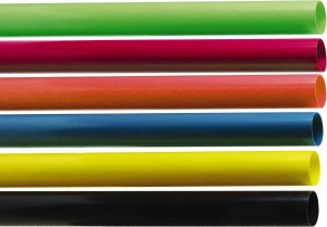 Parker Hannifin 1/4" ID x 3/8" OD, 1/16" Wall Thickness, 25 ft. Long, PTFE Tube Red, 180 Max psi, -100 to 500°F 10103750622TC25 - 61570081