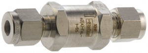 Parker Hannifin 6,000 Max psi, 1/8" Pipe, Stainless Steel Instrumentation Filter Micro Rating 1, 316 Grade, Viton Seal 2A-F2L-1-SS - 86640885
