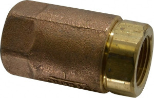 Apollo Valves Conbraco 1" Bronze Check Valve Inline, FNPT x FNPT 61-105-01 - 37011624