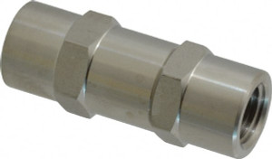 Ham-Let 1/4" Stainless Steel Check Valve Inline, FNPT x FNPT, 3,000 WOG 3200384 - 85596690