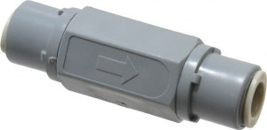 The Specialty Mfg. Co. 3/8" PVC Check Valve Inline, Push To Connect x Push To Connect, 125 WOG 6749390 - 04108486