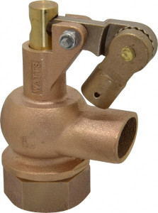 Watts 1" Pipe, Bronze, Mechanical Float Valve 165 psi, FPT x FPT End Connections 0780150 - 03999091