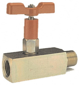 Value Collection 1/4" Pipe, Inline Soft Seat Needle Valve FNPT x FNPT Ends, Grade 316 Stainless Steel Valve, 6,000 Max psi NVA1020 - 00075853