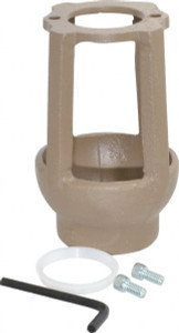 Watts 1-1/4 to 2" Fit, 4-3/8" Diam, Air Gap Drain 6-3/4" High, Cast Iron 0881378 - 03998135