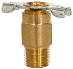 Eaton Steel Internal Seat Drain Cock & Shutoff Valve 1/4 Thread, 150 Max psi 140 - 01601814