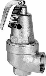 Apollo Valves Conbraco 2" Inlet, 2-1/2" Outlet, ASME Section IV Safety Valve 30 Max psi, Bronze 10-618-05 - 37011145
