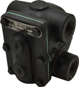 Watts 4 Port, 3/4" Pipe, Cast Iron Float & Thermostatic Steam Trap 15 Max psi 0037100 - 00418723