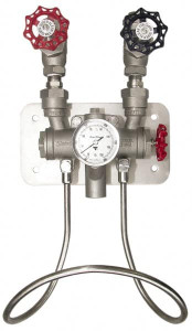 SuperKlean 150 Max psi, Stainless Steel Water Mixing Valve & Unit FNPT End Connections 8000GM-S - 86161155