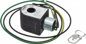 Parker Hannifin 24 Volt, 18 Coil Lead Length, Class F, Solenoid Coil 11.5 Watt, NEMA 4X Enclosure, Use with Parker Skinner Gold Ring Series Valves 3F4C80 - 68015239