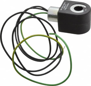 Parker Hannifin 120 Volt, 18 Coil Lead Length, Class F, Solenoid Coil 16.0 Watt, NEMA 4X Enclosure, Use with Parker Skinner Gold Ring Series Valves DF4C05 - 68015064