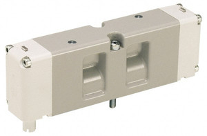 Parker Hannifin 120 VAC Aluminum Double Solenoid, 2 Position Solenoid Valve Normally Open Thru Ports 1 & 2, 145 Max psi HA2VXBG023A - 91209072