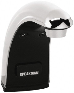 Speakman Surface Mounted Electronic & Sensor Faucet with External Mixer Powered by AC Only, Integral Spout, 8" Mounting Centers, Lead-Free, For Use with Potable Water Applications S-8801-CA-E - 78754470 Speakman Surface Mounted Electronic & Sensor Faucet with External Mixer Powered by AC Only, Integral Spout, 8" Mounting Centers, Lead-Free, For Use with Potable Water Applications S-8801-CA-E - 78754470