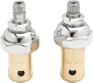 T&S Brass 2 Pieces Two Handle Faucet Faucet Repair Kit Complete Two Handle Repair Kit Style B-23K - 32064941