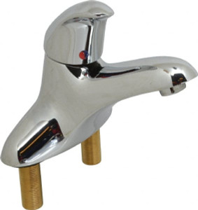 Moen Lever Handle, Commercial Bathroom Faucet One Handle, Pop Up Drain, Low Spout 8414 - 79418802