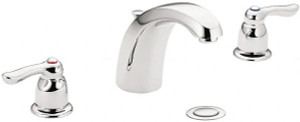Moen Lever Handle, Commercial Bathroom Faucet Two Handle, Pop Up Drain, Arc Spout 8922 - 79418836