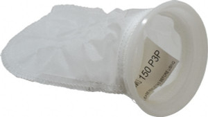Value Collection 150 Micron, Size 3, 25 GPM Max Flow, Liquid Bag Filter 4 Inch Diameter, 8 Inch Long, 0.7 Sq. Ft. 310-008-099 - 04560744