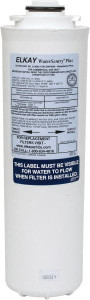 Elkay 3-1/4" OD, 0.5µ, Polypropylene Carbon Cartridge Filter 12-1/2" Long, Reduces Lead, Chlorine, Tastes, Odors & Class I Particulates 51300C - 46831350