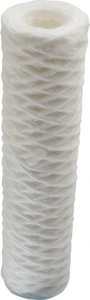 Parker Hannifin 2-1/2" OD, 1µ, Polypropylene Cotton String-Wound Cartridge Filter 10" Long M39R10A - 37038692