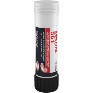 Loctite 19 g Stick White Thread Sealant 300°F Max Working Temp, For Metal Tapered Pipe Thread Fittings 463973 - 04944625