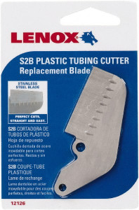 Lenox Cutter Replacement Blade Use with Lenox: 12122S2, Cuts PVC, CPVC, Pex, Polyethylene and Rubber Hose 12126S2B - 54210554