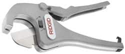 Ridgid 1/2" to 1-5/8" Pipe Capacity, Ratcheting Tube & Pipe Cutter Cuts Plastic, Rubber, PVC, CPVC 23498 - 51583359