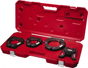 Milwaukee 2-1/2 to 4 Inch Pipe Capacity, 2-1/2 to 4 Inch Jaw Range, Press Ring Kit 49-16-2690 - 58432089