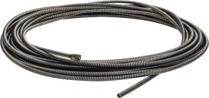 Ridgid 3/8" x 75 ft. Drain Cleaning Machine Cable Solid Core, 1-1/2" to 3" Pipe, Use with K380 87582 - 72627433