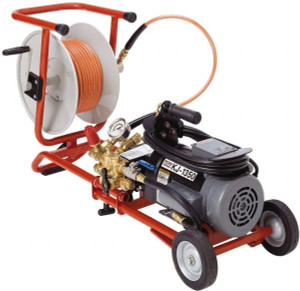 Ridgid Electric Jet Battery Drain Cleaning Machine For 1-1/4" to 4" Pipe, 3/16" x 100 ft. Cable 63112 - 87526943