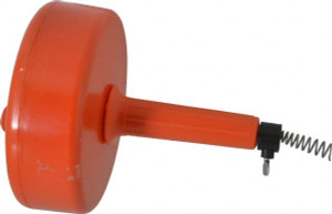 General Pipe Cleaners For 1-1/4 to 2 Inch Pipe, 25 Foot Cable Length, Handheld, Manual and Hand Drain Cleaner Plastic Drum H-C-25PL - 36893287