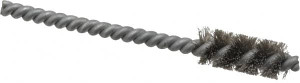 Schaefer Brush 1/4 Inch Inside Diameter, 7/16 Inch Actual Brush Diameter, Carbon Steel, Power Fitting and Cleaning Brush 3/16 Shank Diameter, 3-5/8 Inch Long, Twisted Wire Stem, 3/8 Inch Refrigeration Outside Diameter 08544-12 - 48788970