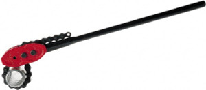 Ridgid 8" Max Pipe Capacity, 40-1/2" Long, Chain Tong Wrench 8" Actual OD, 50" Handle Length 92680 - 74809666