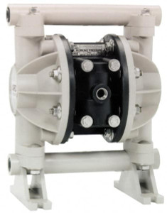 ARO Fluid Management 1/2" NPT, Nonmetallic, Air Operated Diaphragm Pump Santoprene Diaphragm, Polypropylene Housing 66605J-3EB - 09509852