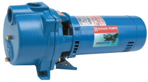 Goulds Water Technology 115/230 Volt, 16.2/8.1 Amp, 1 Phase, 1 HP, Self Priming Centrifugal Pump 48J Frame, 1-1/2 Inch Inlet, 60 Max GPM, ODP Motor, Cast Iron Housing, Noryl Impeller, 118 Ft. Shut Off, Carbon Ceramic Mechanical Seal GT10 - 73035347